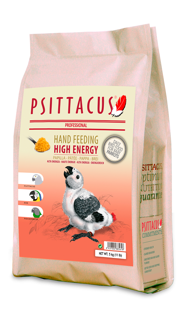 PSITTACUS HIGH ENERGY HAND FEEDING 5kg